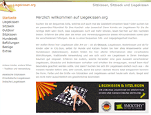 Tablet Screenshot of liegekissen.org